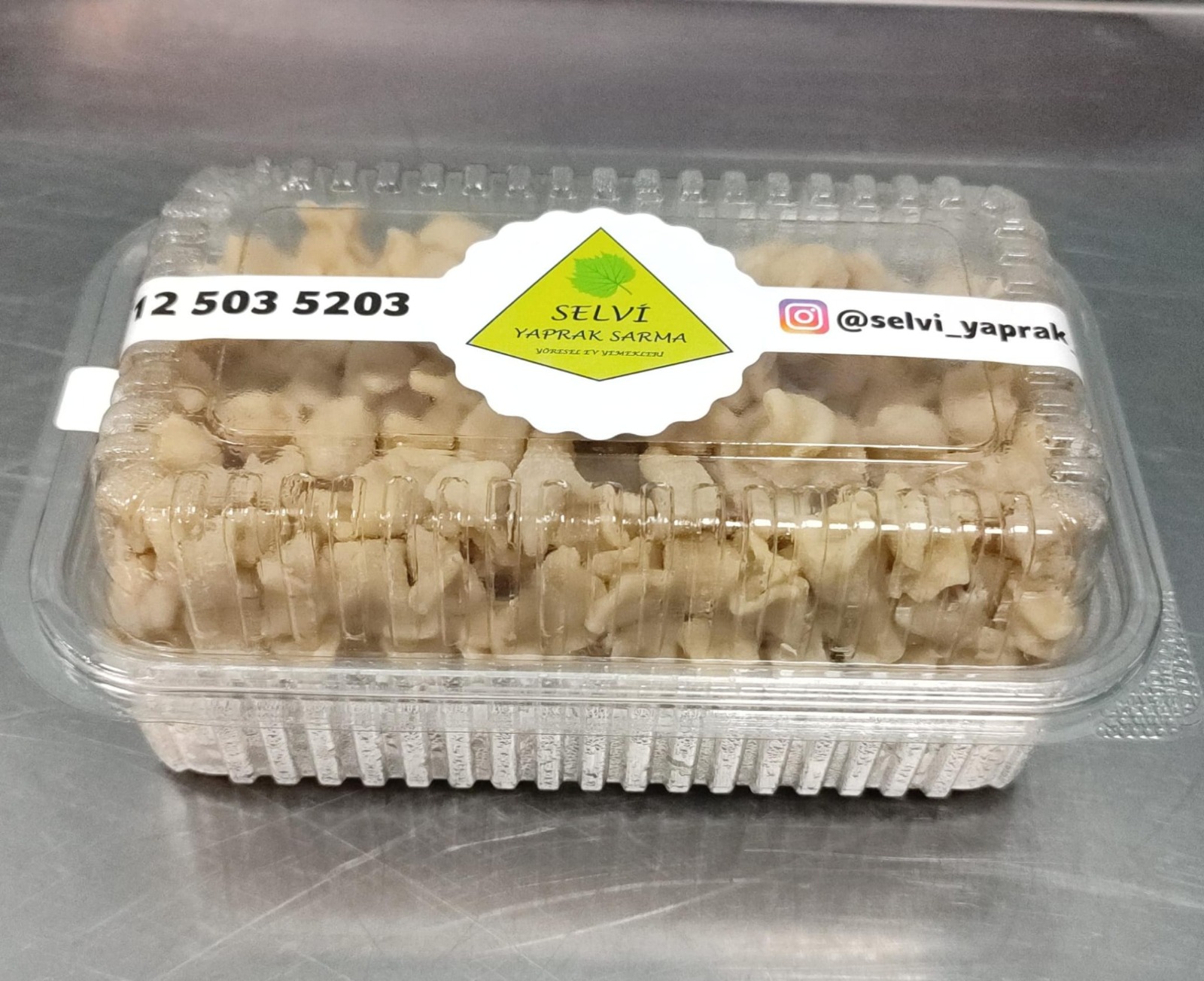 Dondurulmuş Ev Yapımı Mantı